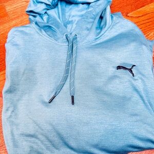 Puma Green/Blue Hoodie